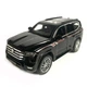 Металлическая машинка инерционная с эффектами Toyota Land Cruiser 300 Auto Expert Черный - изображение 1