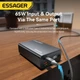 Павербанк Essager 20000mAh – PD 65W для ноутбука, телефона, планшета и Mac, быстрая зарядка - изображение 5