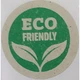 Етикетка крафт зелена кругла "Eco Friendly". Упаковка 50 шт., діаметр 50мм Упаковка # 3760 - зображення 1