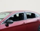 Дефлекторы окон Wellvisors с хромированным молдингом передние и задние Toyota Avalon 2019-2022 4 шт (3-847TY056) - изображение 2
