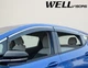 Дефлекторы окон Wellvisors с хромированным молдингом передние и задние Chevrolet Bolt 2017-2023 4 шт (3-847CH027) - изображение 3