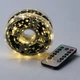Гірлянда нитка "Роса" 200м з пультом, на котушці, 2000 LED, 220В (адаптер 31В), зелений провід, 8 режимів - зображення 10