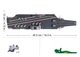 Конструктор SLUBAN M38-B1211 Авианосец КНДР ФУЦЗЯНЬ, 557 деталей, в коробке - изображение 3
