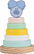 Piramidka drewniana Woezel & Pip Baby Stacking Tower 2009642 (8712051109367) - obraz 2