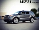 Дефлекторы окон Wellvisors с черным хромированным молдингом передние и задние Ford Explorer 2011-2019 4 шт (3-847FD008) - изображение 6
