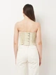 Футболка женская Zara 5520/751 XS Светло-желтая (05520075104014) - изображение 10