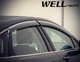 Дефлекторы окон Wellvisors с хромированным молдингом передние и задние Ford Fusion 2013-2020 Sedan 4 шт (3-847FD010) - изображение 6
