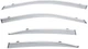 Дефлекторы окон Wellvisors с хромированным молдингом передние и задние Lexus GS 2013-2020 4 шт (3-847LX022) - изображение 1