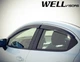 Дефлекторы окон Wellvisors Premium серия передние и задние Scion iA 2016-2020 4 шт (3-847SC004) - изображение 6