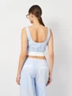 Футболка женская Zara 3451/277 XL Синяя (03451277044056) - изображение 2