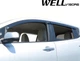 Дефлекторы окон Wellvisors Premium серия передние и задние Nissan Leaf 2011-2017 4 шт (3-847NS013) - изображение 7