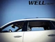 Дефлекторы окон Wellvisors с хромированным молдингом передние и задние Acura MDX 2014-2020 4 шт (3-847AC008) - изображение 7