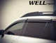 Дефлекторы окон Wellvisors с хромированным молдингом передние и задние Subaru Outback 2015-2019 4 шт (3-847SU010) - изображение 8