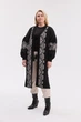 Кардиган "Вояж" чорно-білий, розмір L-XL - зображення 1