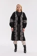 Кардиган "Вояж" чорно-білий, розмір L-XL - зображення 3