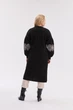 Кардиган "Вояж" чорно-білий, розмір L-XL - зображення 5