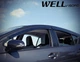 Дефлектори вікон Wellvisors Premium серія передні і задні Toyota Prius 2012-2018 C 4 шт (3-847TY031) - зображення 9