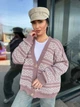 Fashions • Жіночий кардиган на гудзиках Chantelle Fashions 44-56 пудра (408-нс) - зображення 4