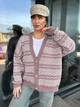 Fashions • Жіночий кардиган на гудзиках Chantelle Fashions 44-56 пудра (408-нс) - зображення 5