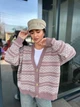 Fashions • Жіночий кардиган на гудзиках Chantelle Fashions 44-56 пудра (408-нс) - зображення 9