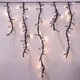 Вулична гірлянда бахрома Феєрверк 240 LED, 2,5x0,6 м, чорний каучук, 220 В, IP65, Теплий білий - зображення 1
