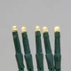 Вулична гірлянда бахрома Феєрверк 240 LED, 2,5x0,6 м, чорний каучук, 220 В, IP65, Теплий білий - зображення 3