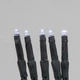 Уличная гирлянда бахрома Фейерверк 240 LED, 2,5x0,6м, черный каучук, 220В, IP65, Холодный белый - изображение 7