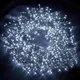Уличная гирлянда бахрома Фейерверк 240 LED, 2,5x0,6м, черный каучук, 220В, IP65, Холодный белый - изображение 8