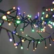 Уличная гирлянда бахрома Фейерверк 240 LED, 2,5x0,6м, черный каучук, 220В, IP65, Мультиколор - изображение 5