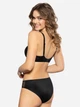 Бюстгальтер з кісточками Corin Twiggy CR 17723 85F Чорний (5903935037927) - зображення 4