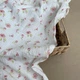 Муслінова пелюшка бавовняна 120х120 см багаторазова двошарова дитяча Акварельні квіти Anny.Home - зображення 2