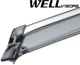 Дефлекторы окон Wellvisors с хромированным молдингом передние и задние Volvo S60 2011-2018 4 шт (3-847VO002) - изображение 12
