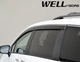 Дефлекторы окон Wellvisors с хромированным молдингом передние и задние Toyota Sienna 2021-2023 4 шт (3-847TY064) - изображение 8