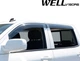 Дефлекторы окон Wellvisors Premium серия передние и задние Chevrolet;GMC Silverado;Sierra 2014-2018 Crew Cab 4 шт (3-847CH012) - изображение 8