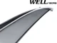 Дефлекторы окон Wellvisors с хромированным молдингом передние и задние Volvo V60 2015-2018 Hatchback 4 шт (3-847VO004) - изображение 3
