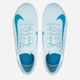 Детские футбольные бутсы-шиповки для мальчика Nike Jr Vapor 16 Club Fg/Mg FQ8286-400 34 (US2.5Y) Белый/Голубой (197597336602) - изображение 5
