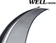 Дефлекторы окон Wellvisors с черным хромированным молдингом передние и задние Volvo XC60 2010-2017 4 шт (3-847VO001) - изображение 4
