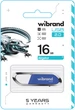 Флеш память USB Wibrand Aligator 16GB USB 2.0 Blue (WI2.0/AL16U7U) - изображение 2