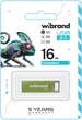 Флеш память USB Wibrand Chameleon 16GB USB 2.0 Green (WI2.0/CH16U6LG) - изображение 2