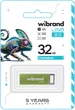 Флеш память USB Wibrand Chameleon 32GB USB 2.0 Green (WI2.0/CH32U6LG) - изображение 2