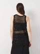 Футболка женская Zara 3920/158 S Черная (03920015800020) - изображение 2