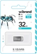 Флеш память USB Wibrand Ant 32GB USB 3.2 Gen1 Silver (WI3.2/AN32M4S) - изображение 2