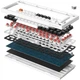 Клавіатура GamePro MK160B Red з Hot-Swap RGB Black - зображення 5