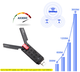Адаптер приймач WiFi 6E AX3000 Wi-Fi для ПК ноутбука USB 3.0 2.4G/5G/6Ghz - зображення 2