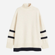 Свитер вязаный женский H&M 992208017c15 XS Комбинированный (KC1000000043322) - изображение 4