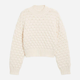 Свитер вязаный женский Monki 1098922001c15 XXS Молочный (KC1000000043358) - изображение 6