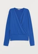 Блуза H&M S Синій (HM-0821060-1-Blue) - зображення 1