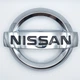 Эмблема логотип Nissan на решётку радиатора (хром) 153*131 мм 628891JA0A - изображение 1