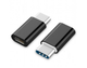 Перехідник адаптер Micro USB - Type-C Black - зображення 2