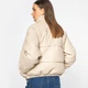 Жіноча куртка-пуховик з екошкіри світло-бежевий 95_9D_100_9_3XL, XXXL - изображение 4